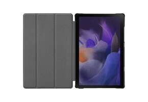 Just in Case Smart Tri-Fold Case - Samsung Galaxy Tab A8 - Zwart - Tablethoes