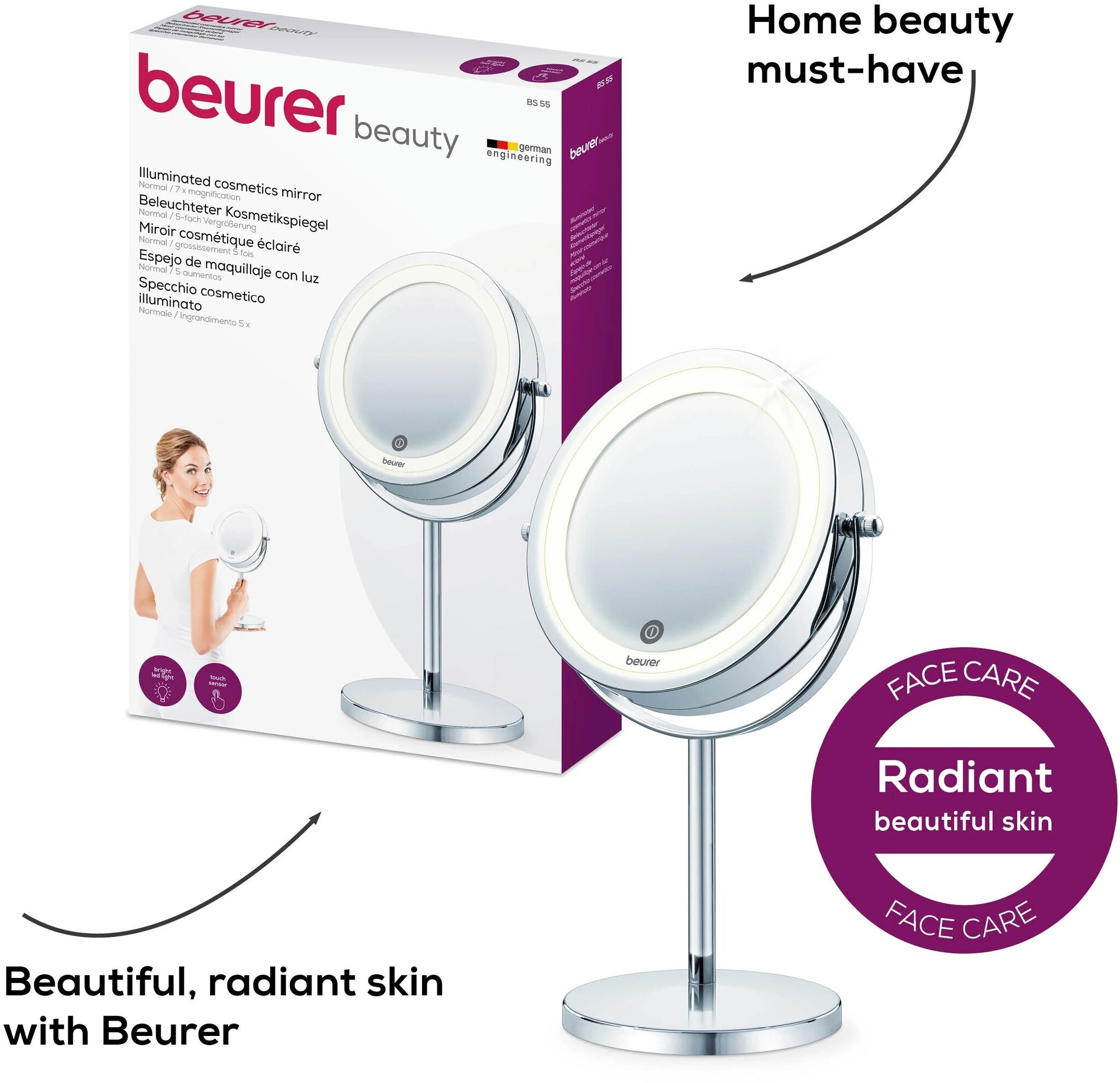Beurer BS 55 - Make-up spiegel
