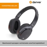 Denver BTN-210B - Draadloze koptelefoon