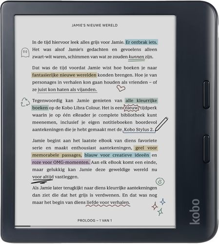 Kobo Libra Colour Zwart - E-reader