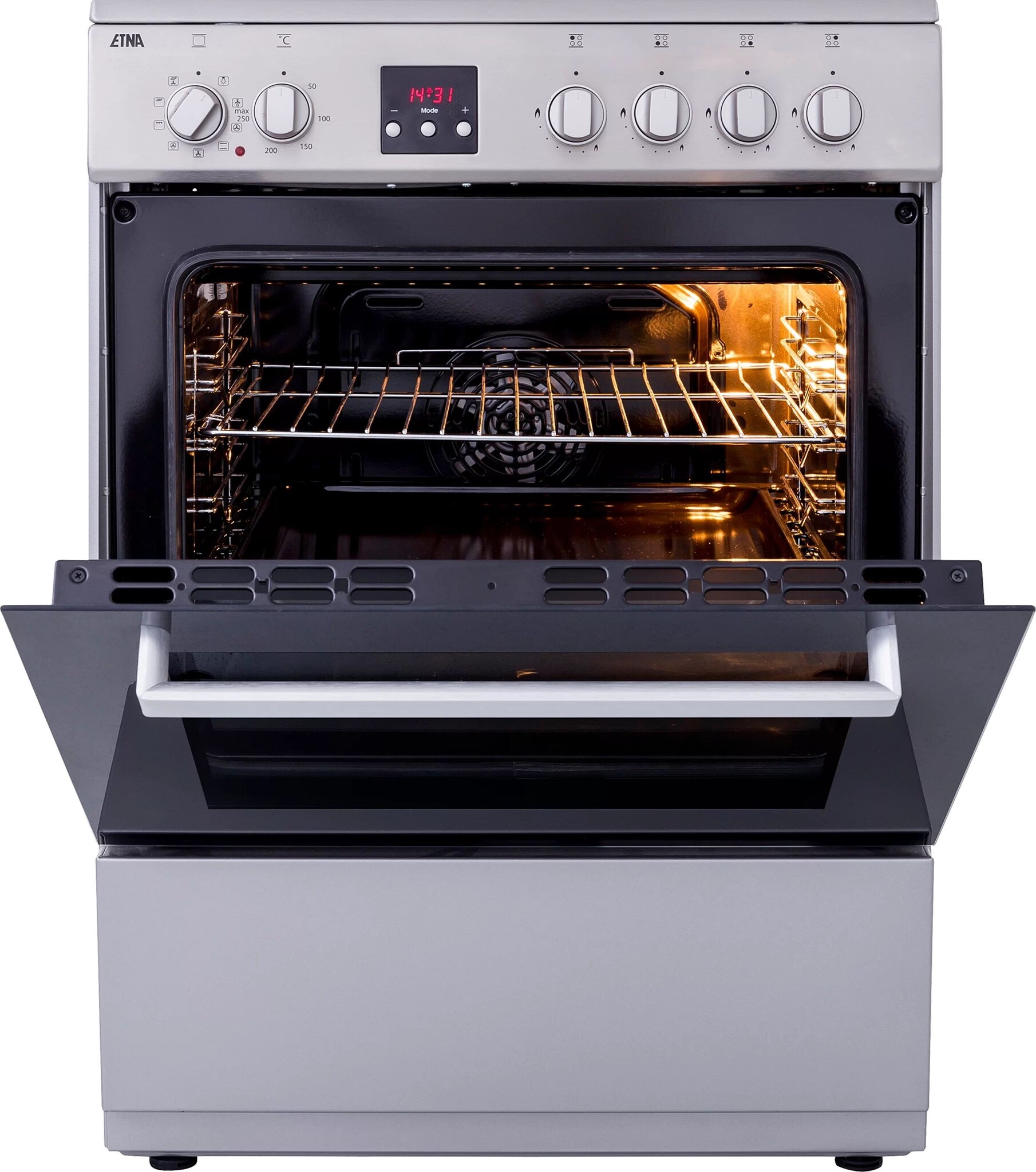 ETNA FGV760RVS - Gasfornuis