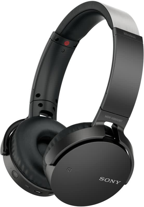 Sony MDR-XB650BT Zwart - On-ear koptelefoon