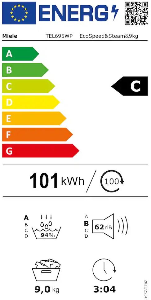 Miele TEL 695 WP 125 Gala Edition - Warmtepompdroger
