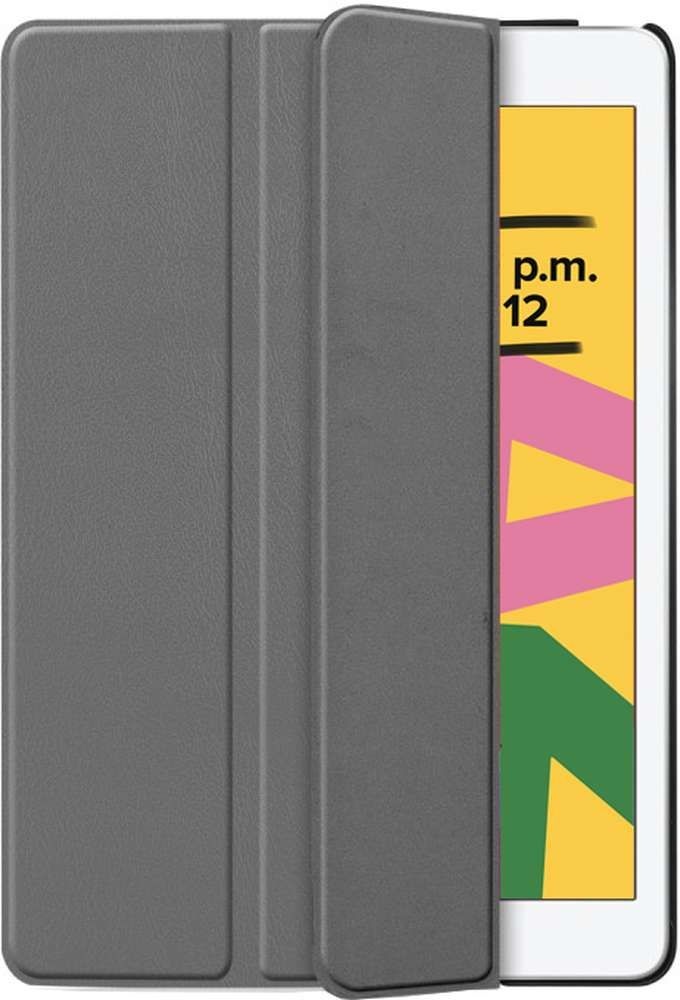Just in Case Smart Tri-Fold Case - Apple iPad 10.2 - Grijs - Tablethoes