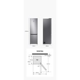 Samsung RB34C605CWW/EF - Koel-vriescombinatie