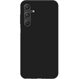 Just In Case Samsung Galaxy A55 TPU Rubber Case Zwart - Telefoonhoesje