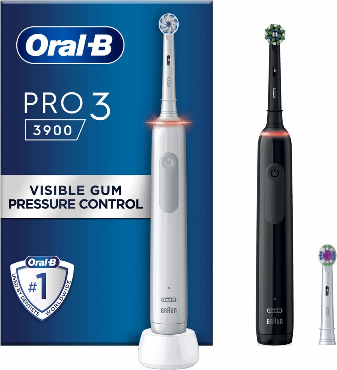 Oral-B Pro 3 3900 Duo - Elektrische tandenborstel