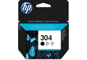 HP 304 Zwart - Inktcartridge
