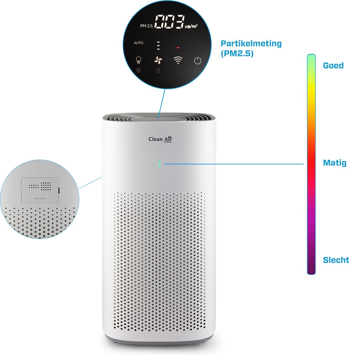 Clean Air Optima CA-507 Smart - Luchtreiniger