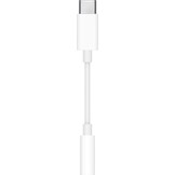 Apple USB-C naar 3,5mm jack Adapter Wit