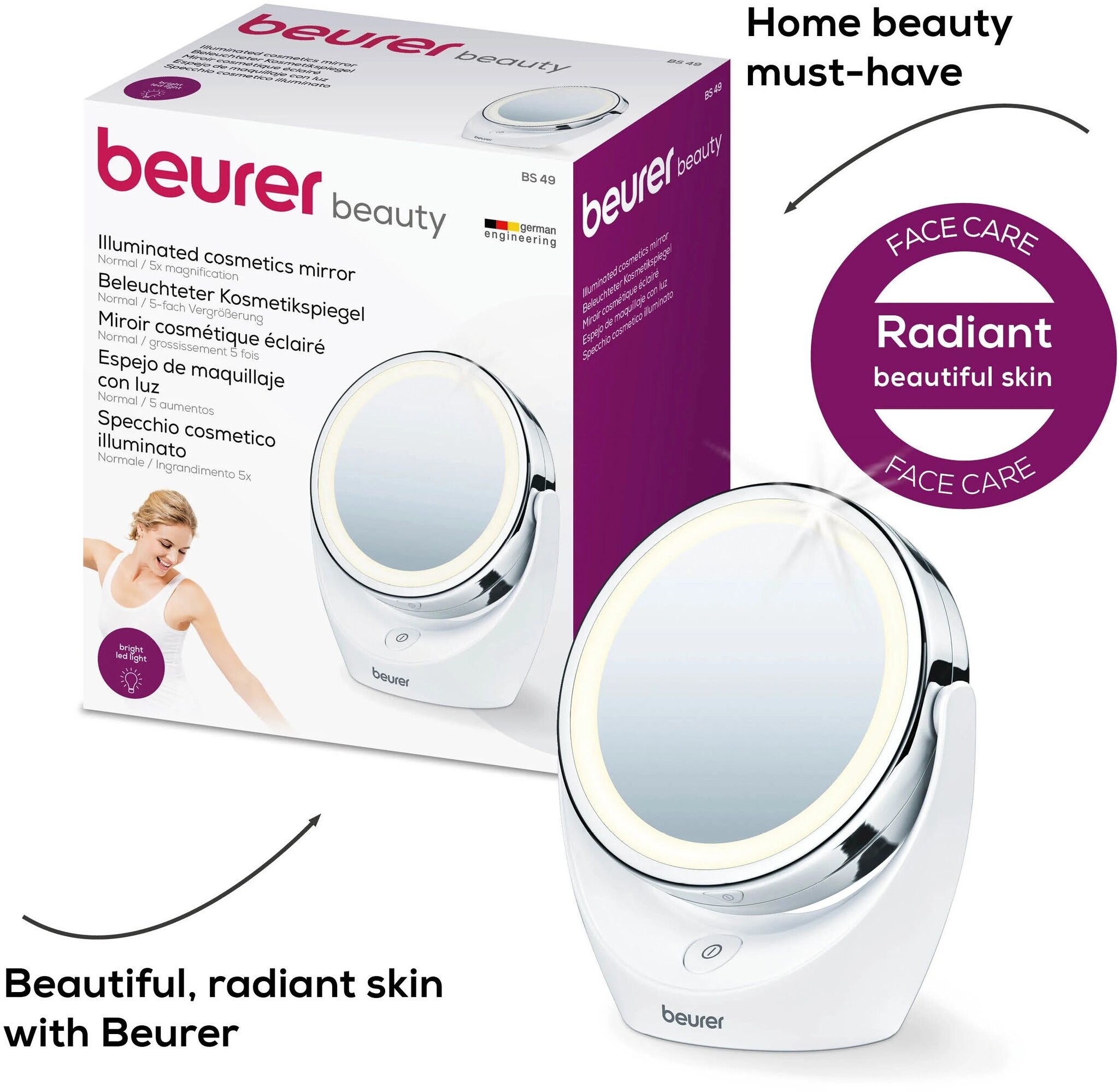 Beurer BS 49 - Make-up spiegel