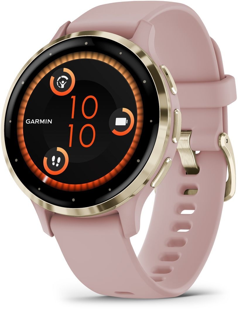 Garmin Venu 3S Goud/Roze - Smartwatch