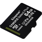 Kingston Canvas Select Plus microSDXC 64GB - Micro SD kaart