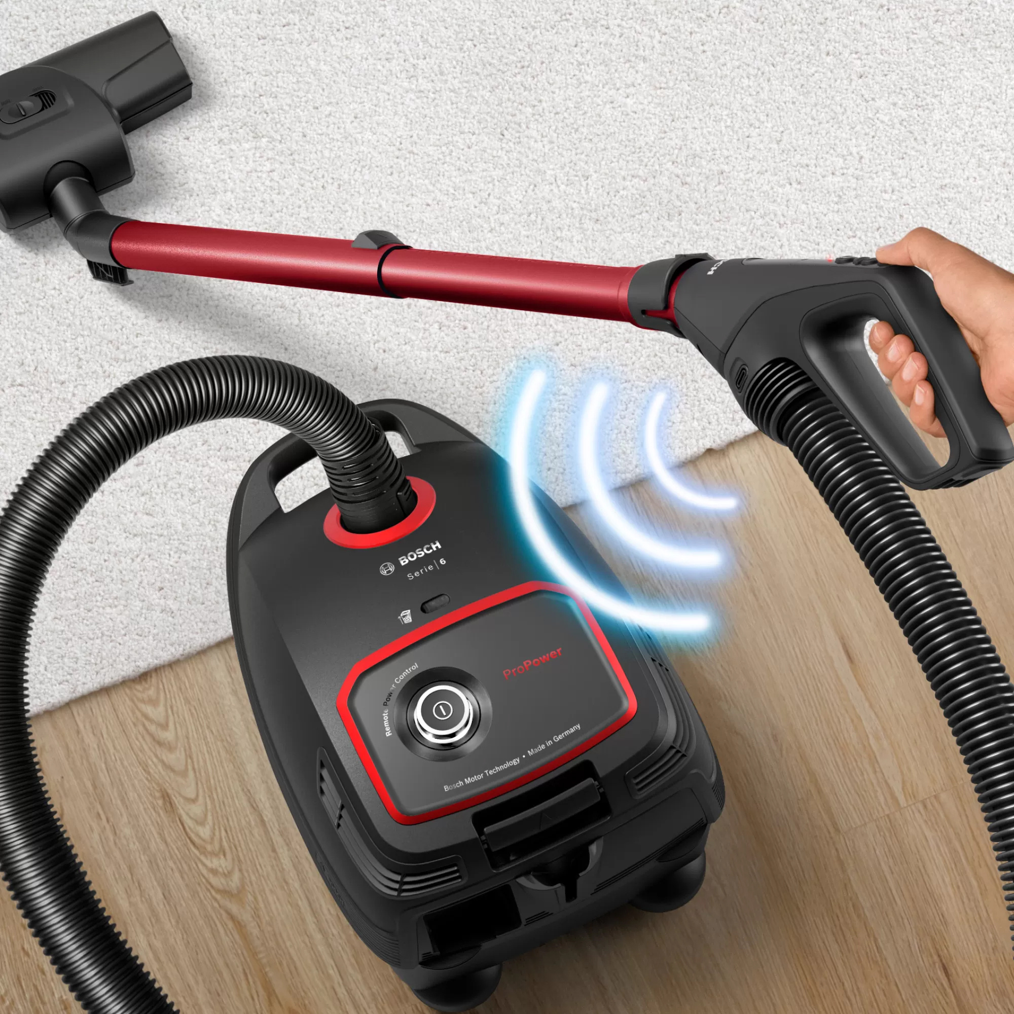 Bosch Serie 6 ProPower BGL6POW2 - Stofzuiger met zak
