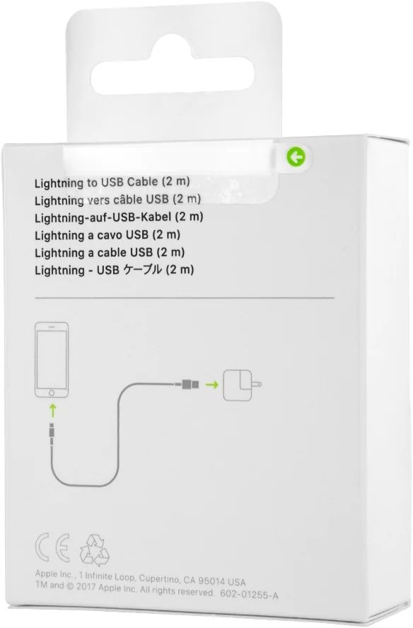 Apple Lightning to USB Cable 2 Meter