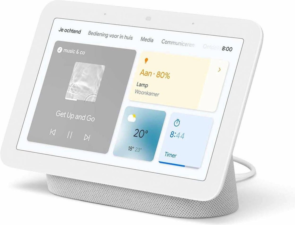 Google Nest Hub 2 Charcoal (GA01331-EU)	 - Smart Home systeem