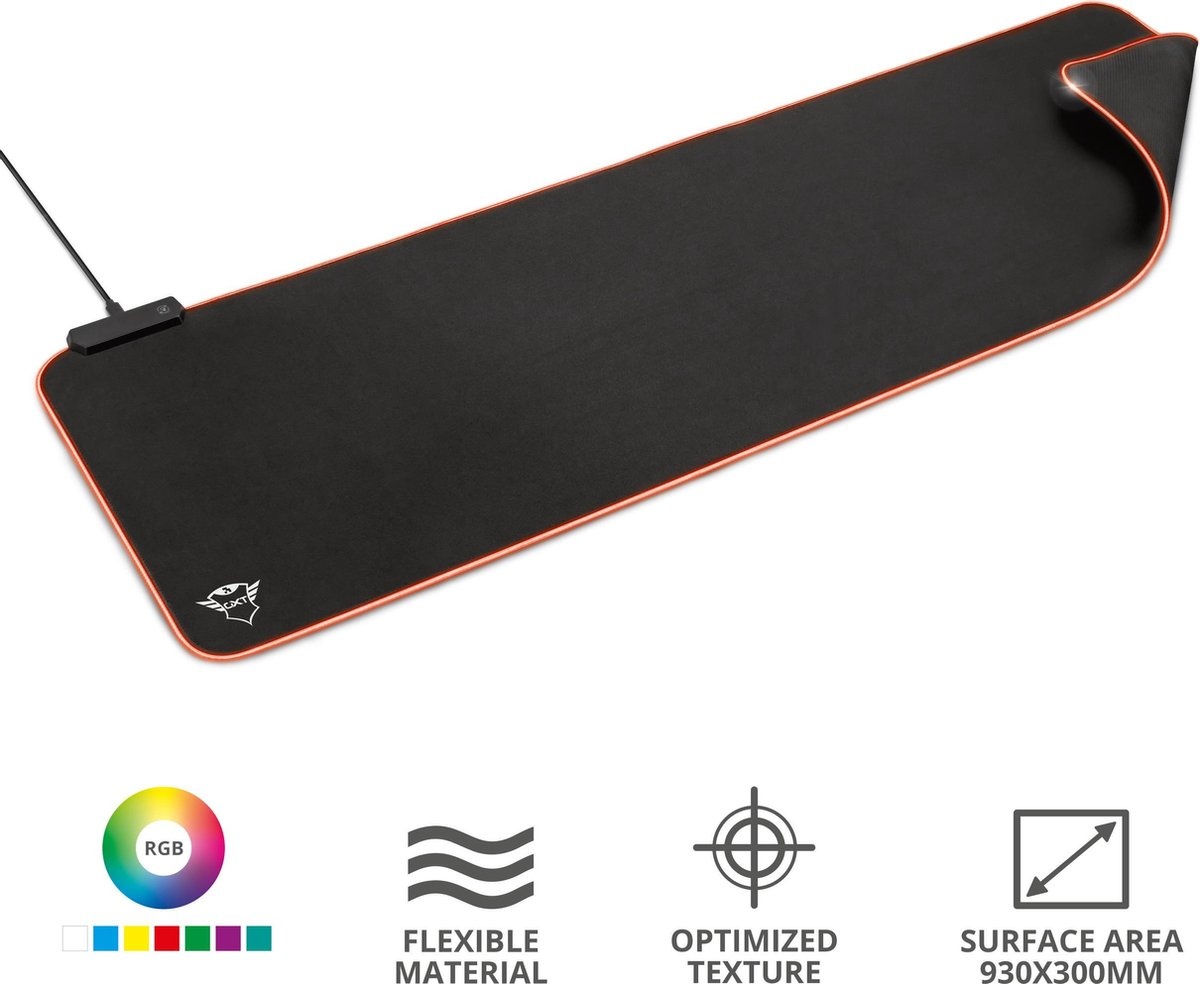 Trust GXT 764 Glide-Flex RGB XXL - Muismat