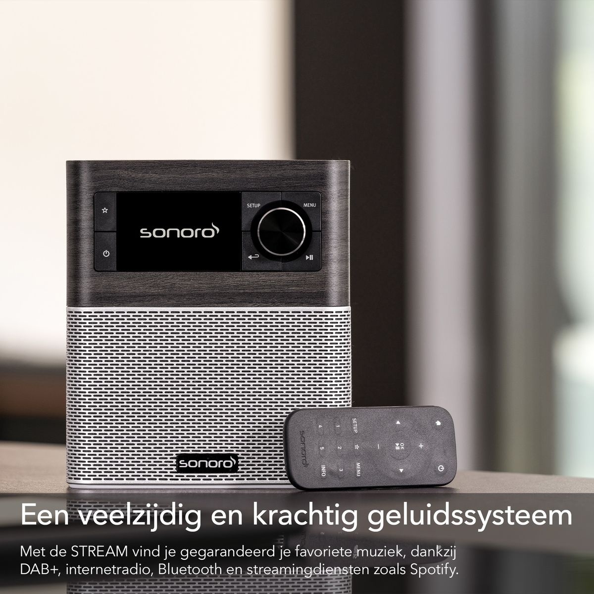 Sonoro STREAM Moeraseik/ Zilver - Radio