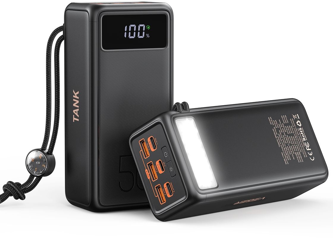 Veger Tank Boost W5001C 56.000 mAh Powerbank Zwart - Powerbank