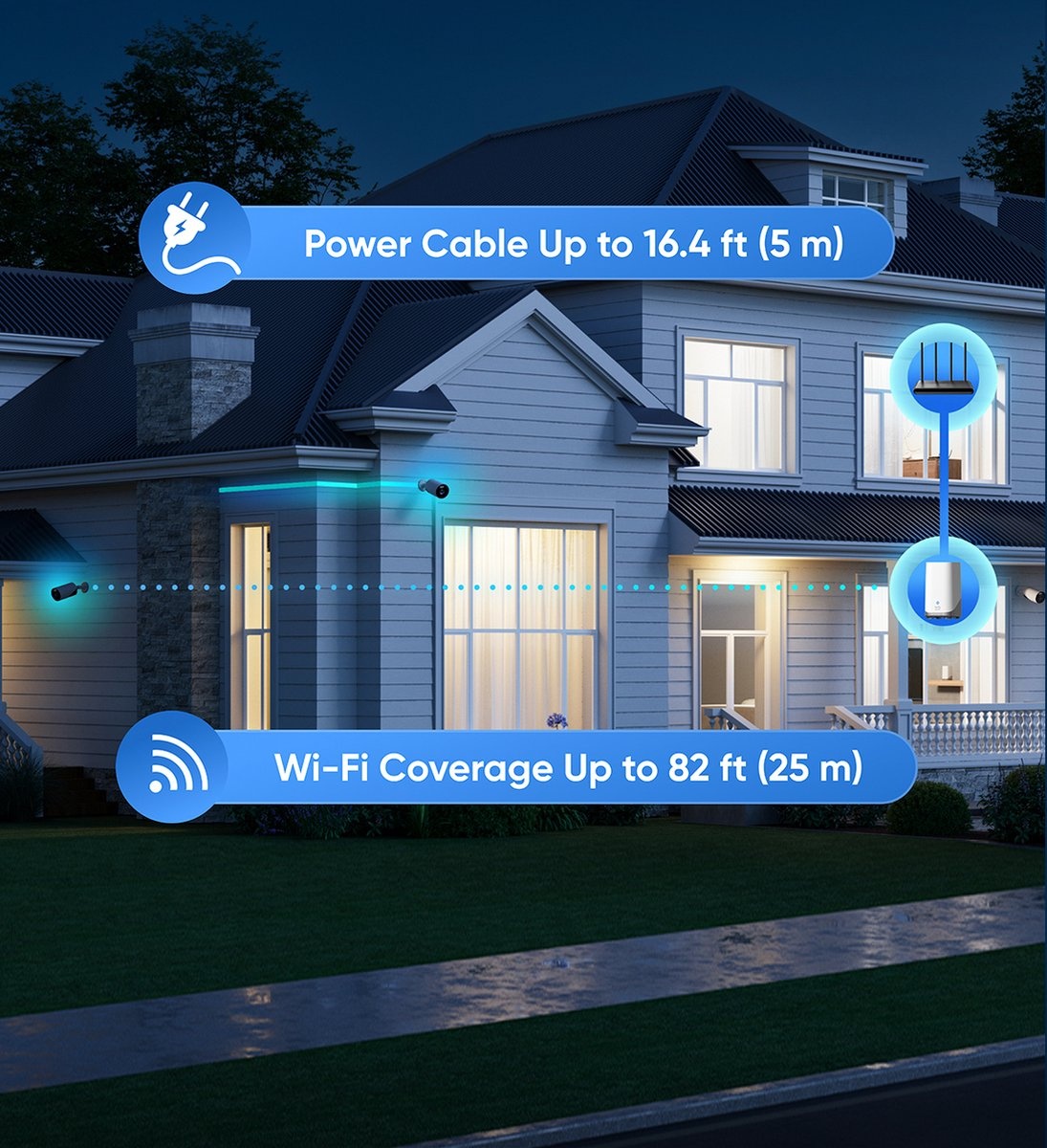 Eufy eufyCam E330 2-Cam Kit (2 camera's + HomeBase 3) - Beveiligingscamera