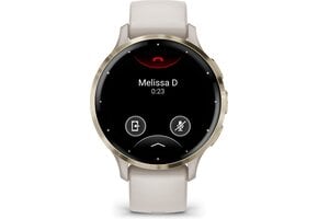 Garmin Venu 3S Goud/Wit - Smartwatch
