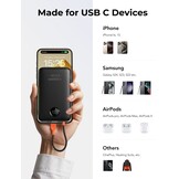 Veger K1C W1189 10.000 mAh Zwart - Powerbank