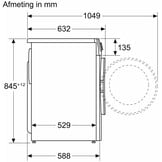 Bosch Serie 6 WGG244ZANL - Wasmachine