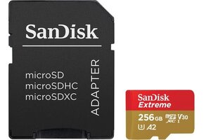SanDisk Extreme microSDXC 256GB - Geheugenkaart