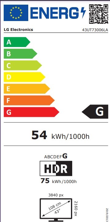 LG 43UT73006LA (2024) - LED TV