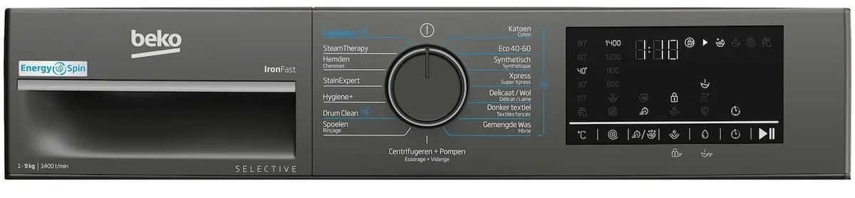 Beko B3WM49410M2 - Wasmachine