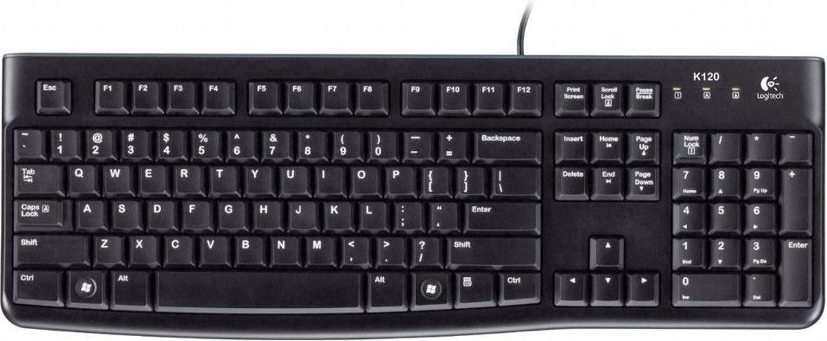 Logitech K120B Toetsenbord - Toetsenbord