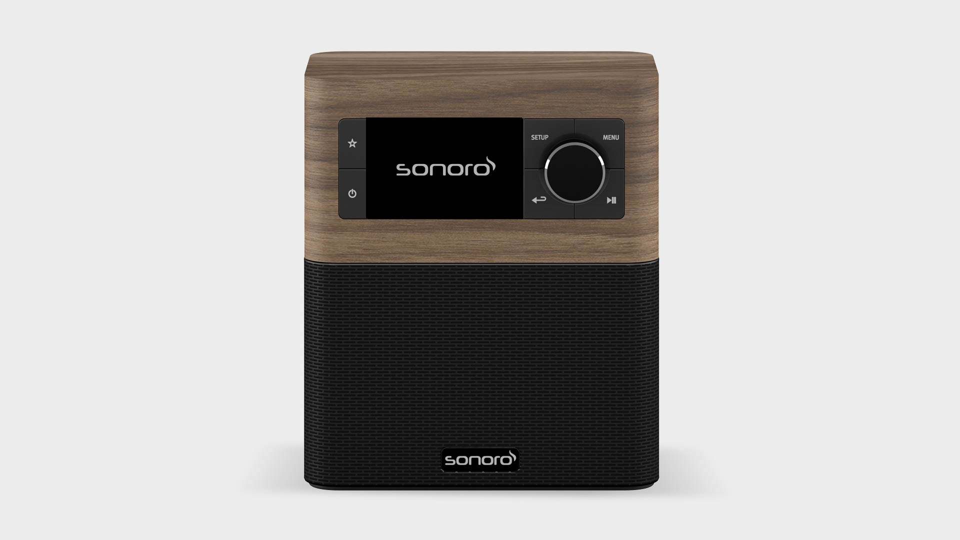 Sonoro Stream X Walnoot/Zwart - Radio