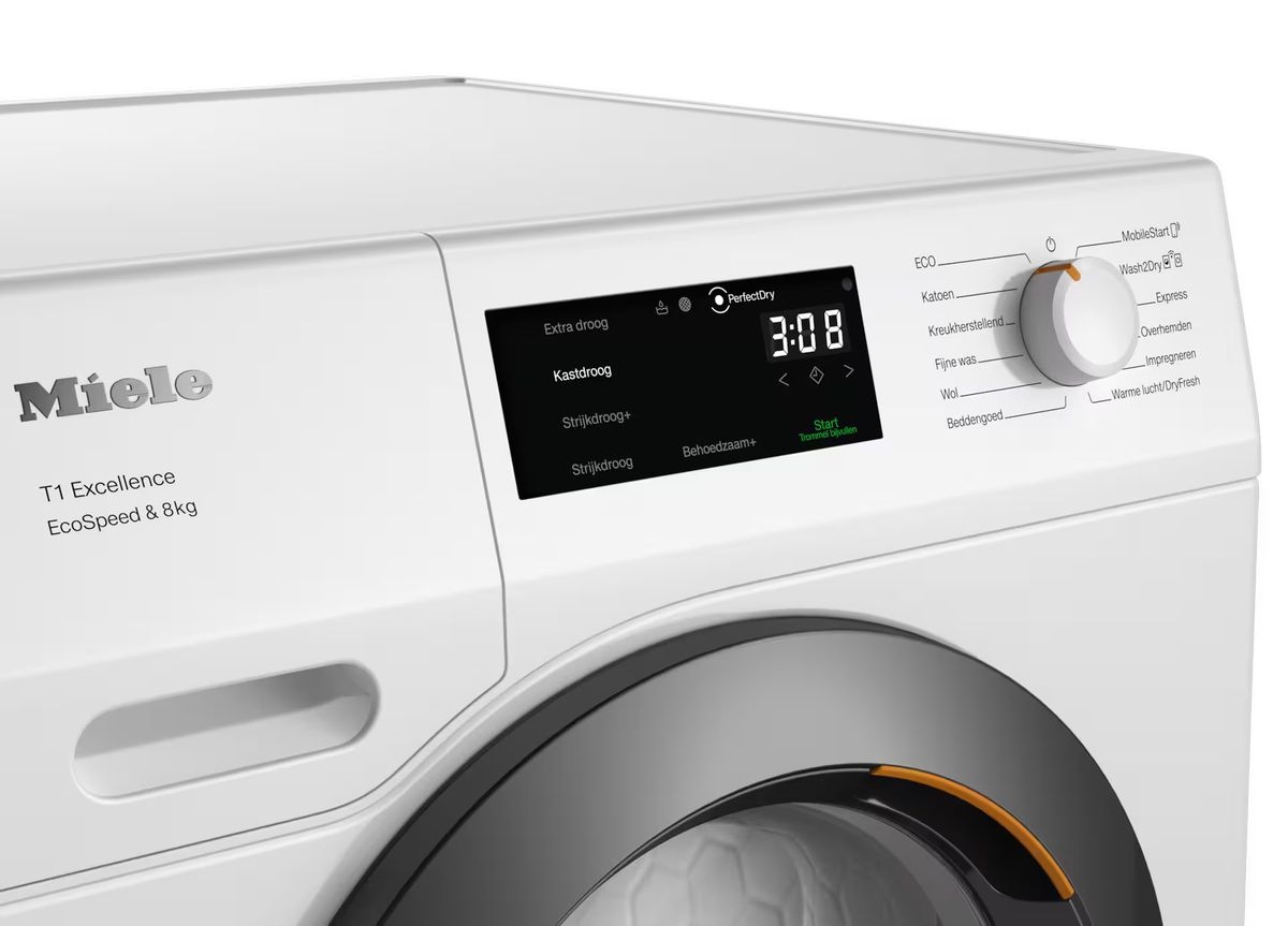 Miele TEC655WP EcoSpeed - Warmtepompdroger