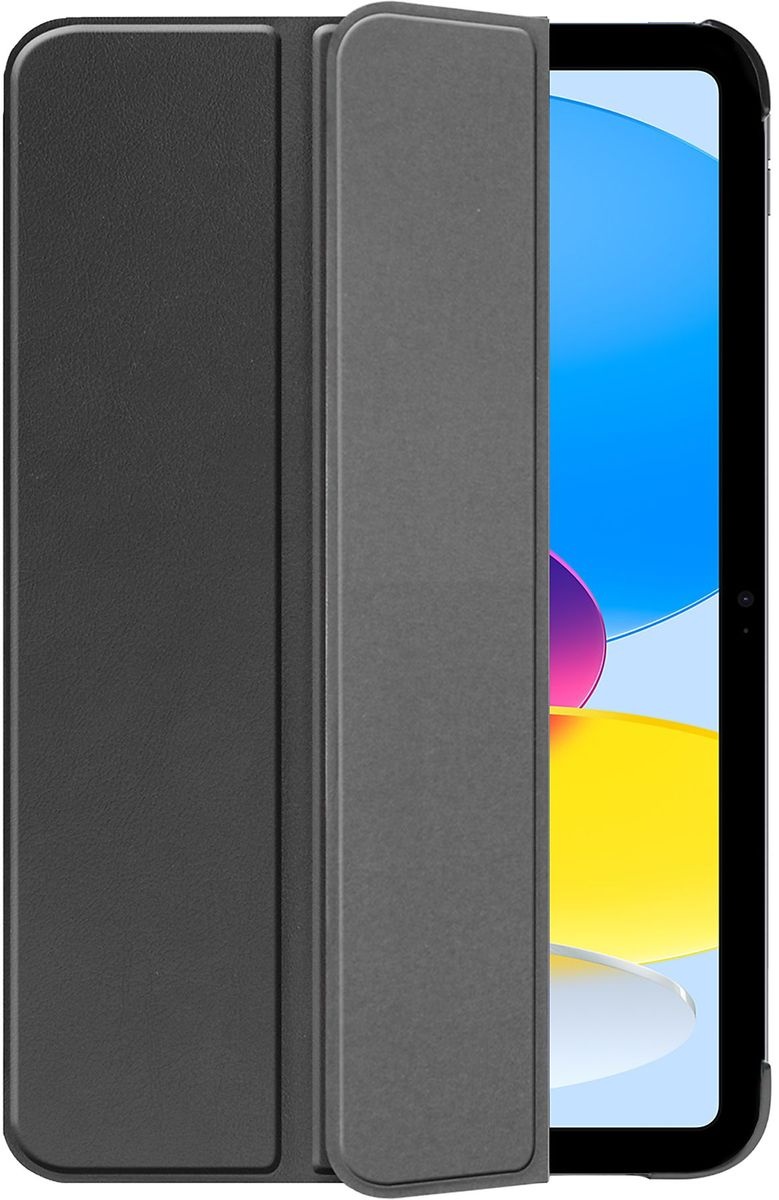 Just in Case iPad 2025 (11th Gen) / iPad 2022 (10th Gen) Smart Tri-Fold Case Zwart - Tablethoes