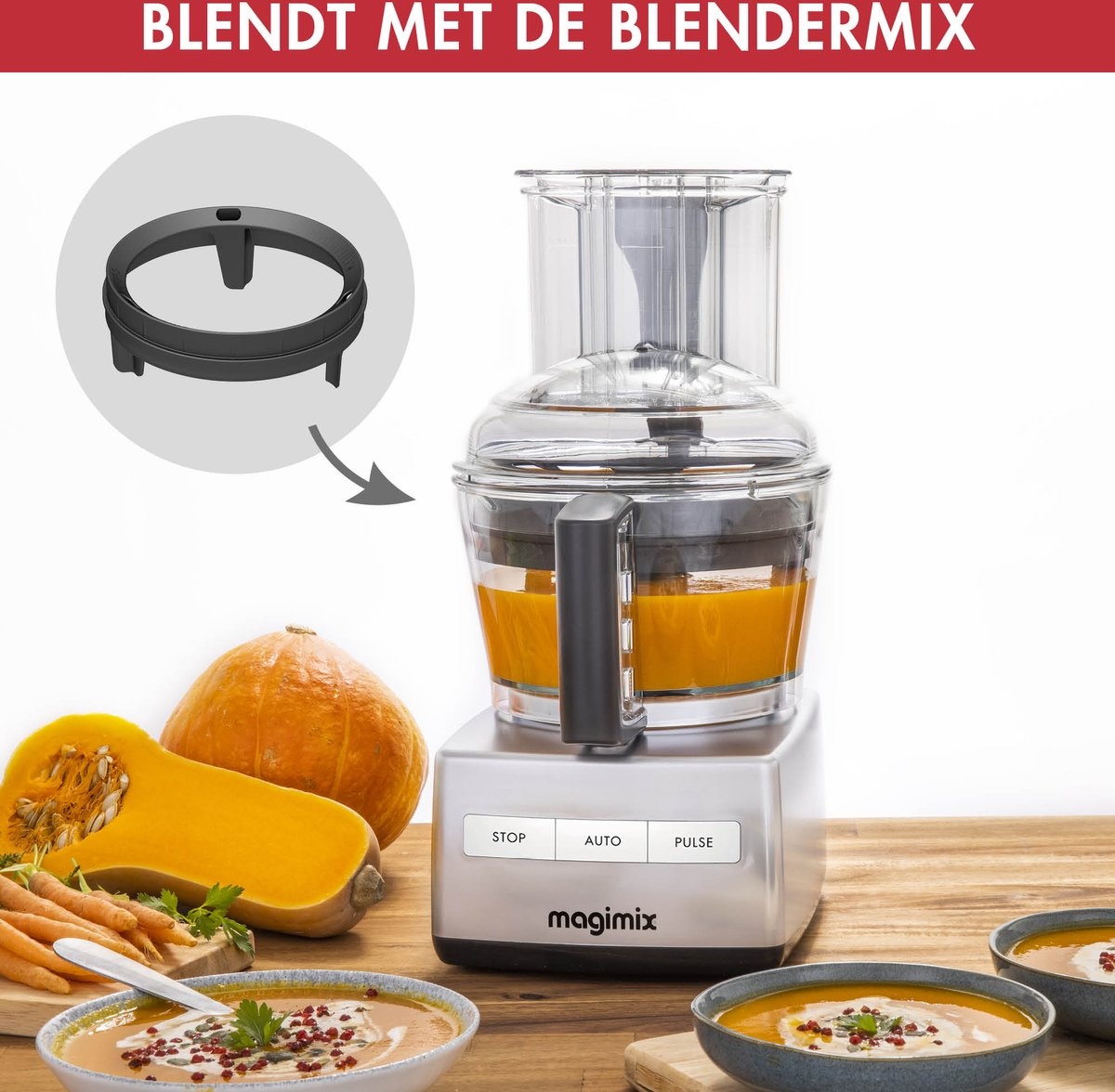 Magimix Foodprocessor 5200XL – De ultieme keukenhulp