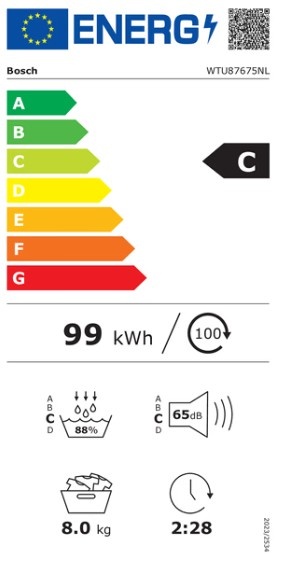 Bosch WTU87675NL Serie 6 - Warmtepompdroger