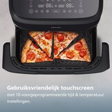 Philips Dual Basket Airfryer NA150/00 - Hetelucht friteuse