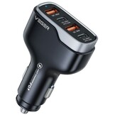 Veger CC53-2A2C PD QC 3A 66W Autolader Zwart