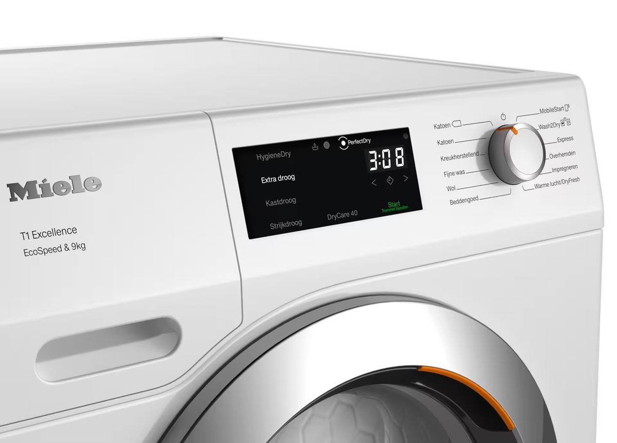 Miele TEH795WP EcoSpeed - Warmtepompdroger