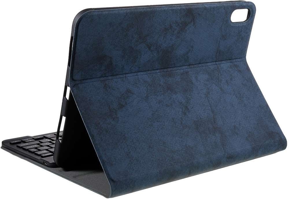 Just in Case Apple iPad 2022 Vintage Bluetooth Keyboard Cover Zwart - Tablethoes