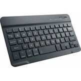 Just in Case Apple iPad 2022 Vintage Bluetooth Keyboard Cover Zwart - Tablethoes