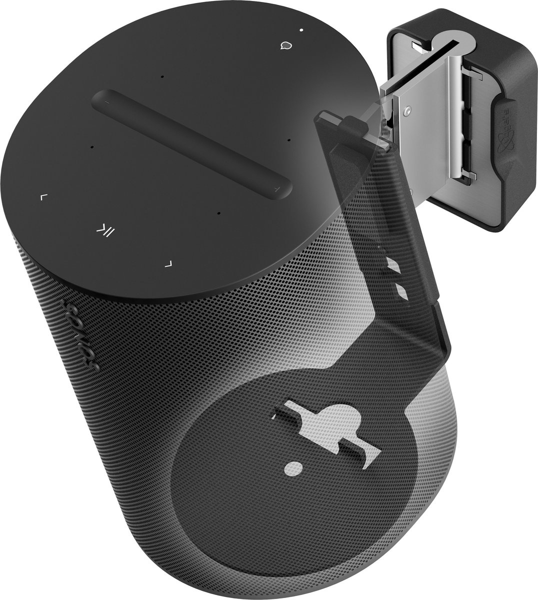 Vogel's SWM 4111 voor Sonos Era 100 Zwart - Muurbeugel