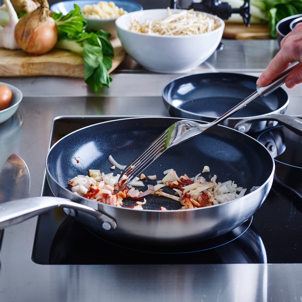 Greenpan Geneva Wokpan Ø28 cm