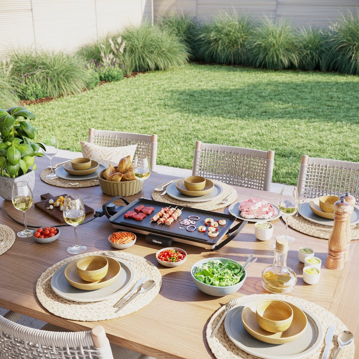 Tristar BP-2667 Slim M - Bakplaat