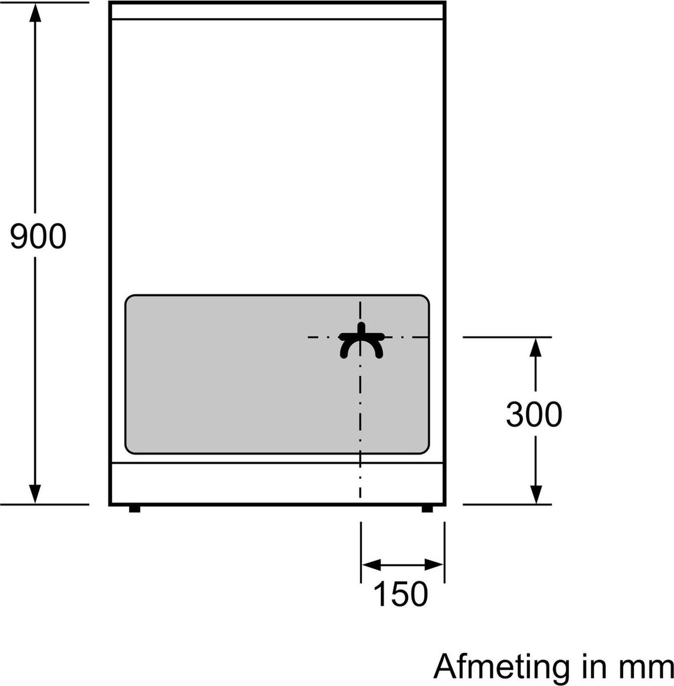 Bosch HLN39A060U  - Inductiefornuis