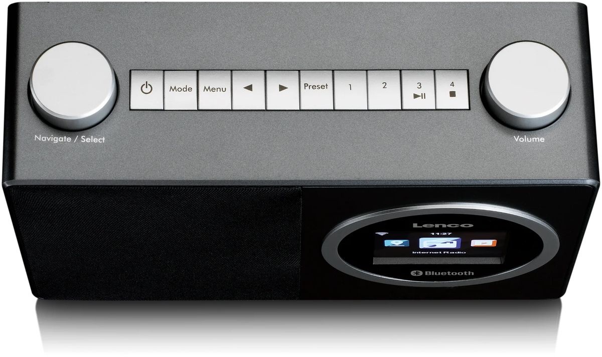 Lenco DIR-70BK - Radio