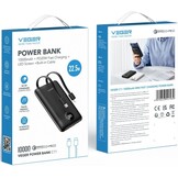 Veger C11 W1170 Mini Portable 10.000mAh Zwart - Powerbank