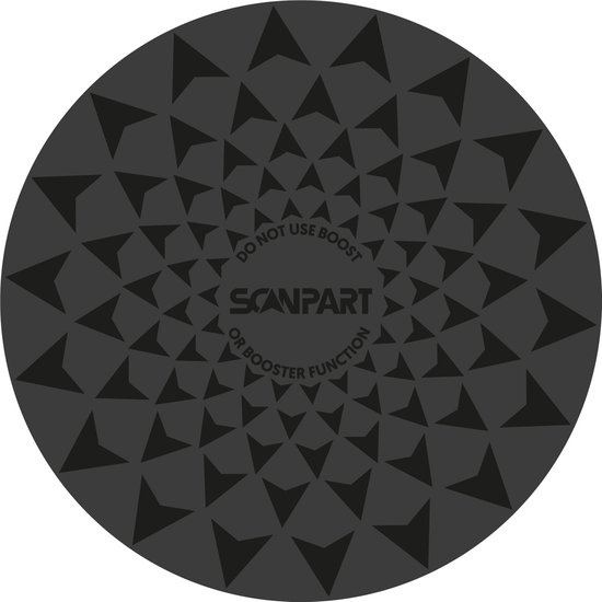 Scanpart inductiekookplaat beschermmatjes (4 stuks)