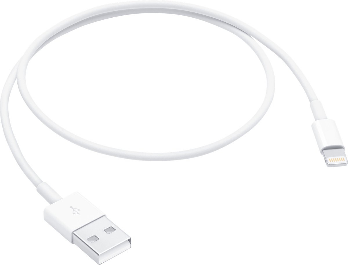 Apple USB naar Lightning kabel 0.5m
