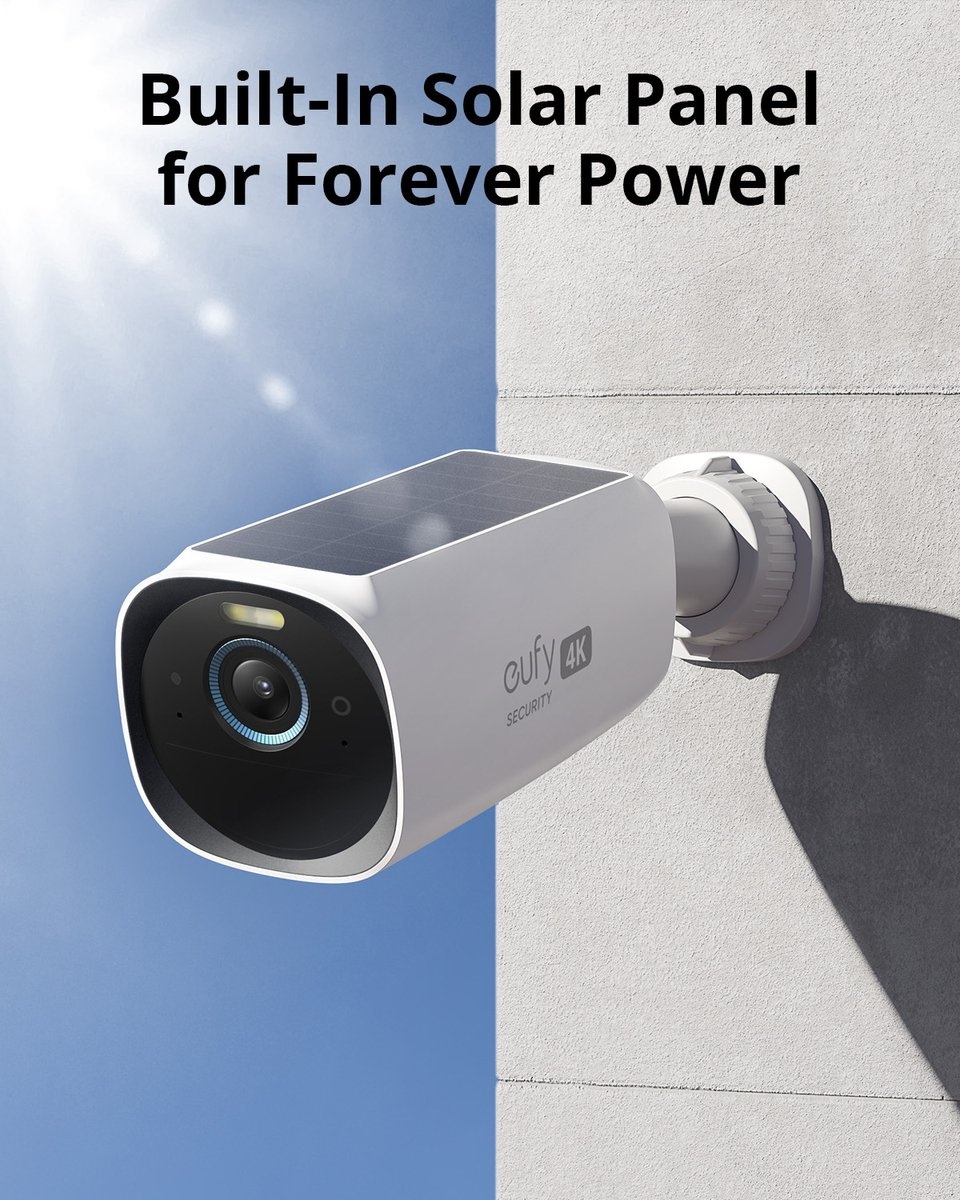 Eufy eufyCam 3 S330 (Uitbreiding) - Beveiligingscamera